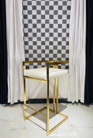 luxury velvet Breakfast Counter Chair