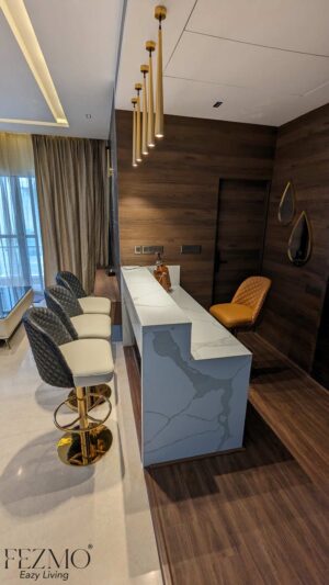 Dark grey Breakfast Counter Chair