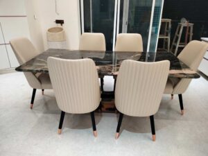 cream color Dining Chairs