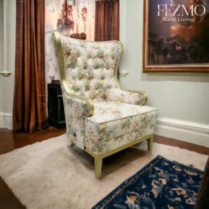 High-Back Wing Chair