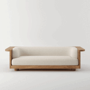 Wooden And Cane Design Sofas 9