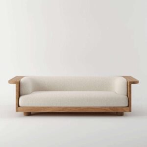 Wooden And Cane Design Sofas 9