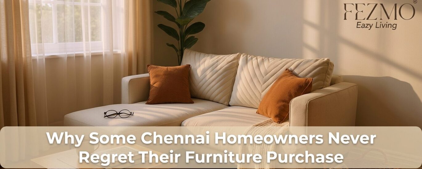 Why Some Chennai Homeowners Never Regret Their Furniture Purchase by choosing high-quality, long-lasting furniture for their homes
