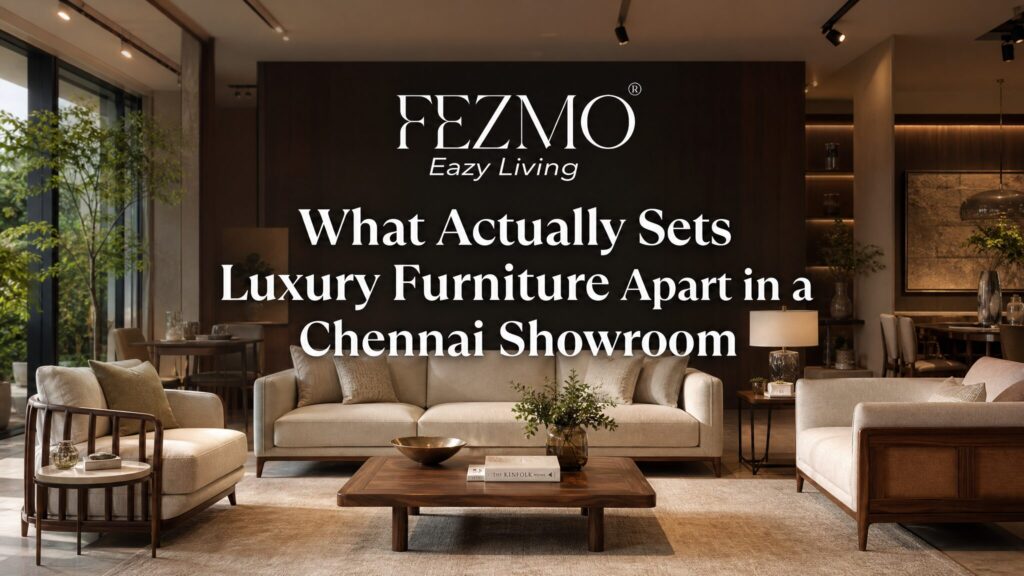 What Actually Sets Luxury Furniture Apart in a Chennai Showroom