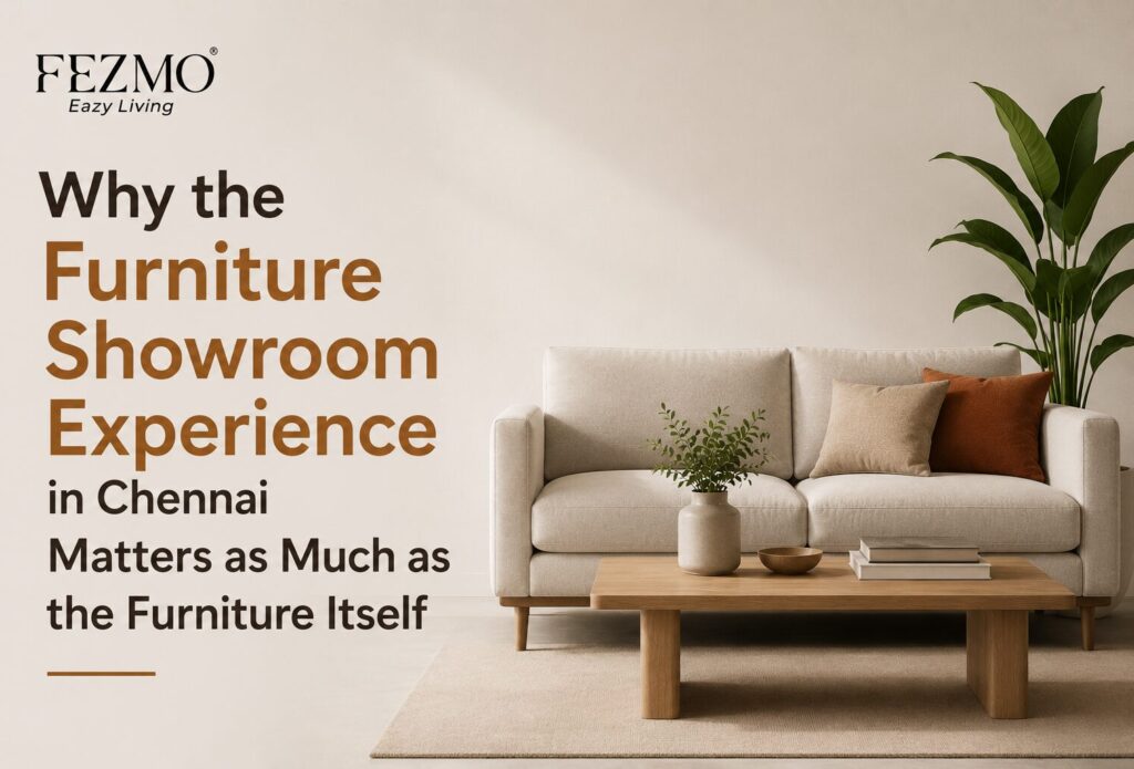 Why the Furniture Showroom Experience in Chennai Matters as Much as the Furniture Itself